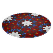 Vierter Band Kaleidoskop Kunst dreizehn Schneidebrett (Ecke)