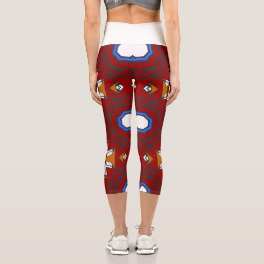 Vierter Band, Kaleidoskop, zwanzig Capri Leggings (Rückseite)