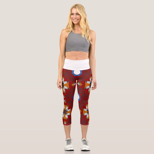 Vierter Band, Kaleidoskop, zwanzig Capri Leggings (Vorderseite)