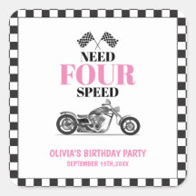 Vierter Geburtstag: Need Four Speed Pink Heavy Bik