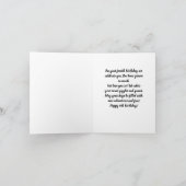 Vierter Geburtstagskarte Karte (Innenseite)