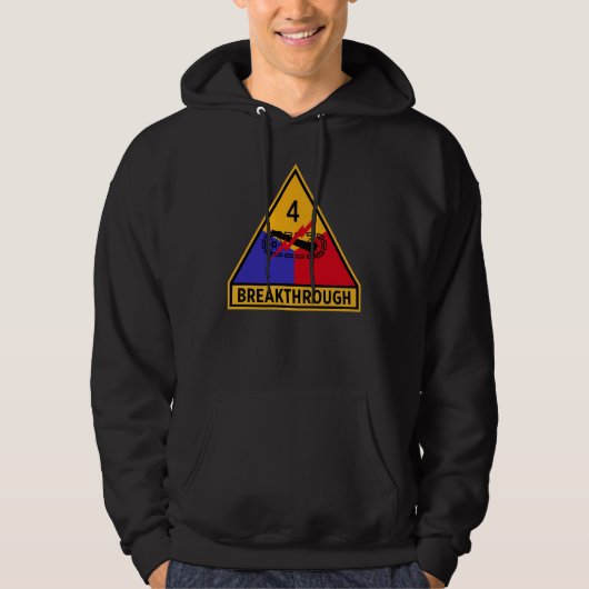 Vierter gepanzerte Abteilung "Durchbruch" Hoodie (Vorderseite)