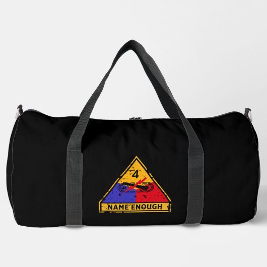 Vierter gepanzerte Abteilung "Name Enough" Duffle Bag (Vorderseite)