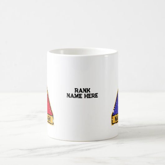 Vierter gepanzerte Abteilung "Name Enough" Kaffeetasse (Mittel)