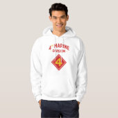 Vierter Geschäftsbereich Marine Militärische Staat Hoodie (Vorne ganz)