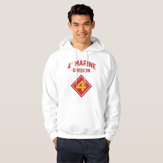 Vierter Geschäftsbereich Marine Militärische Staat Hoodie (Vorne ganz)