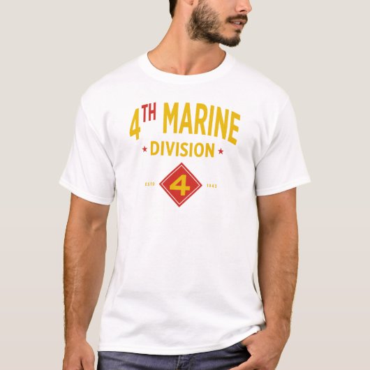 Vierter Geschäftsbereich Marine Militärische Staat T-Shirt (Vorderseite)