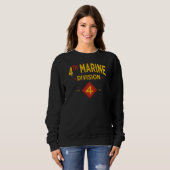 Vierter Geschäftsbereich Marine Staaten Militärisc Sweatshirt (Vorne ganz)