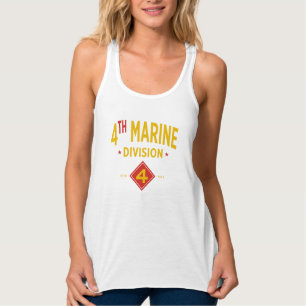Vierter Geschäftsbereich Marine Staaten Militärisc Tank Top