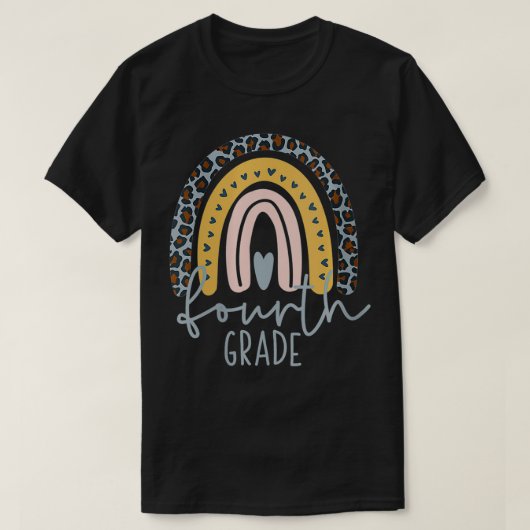 Vierter Gr-LehrerIn 4. Klasse T-Shirt (Design vorne)