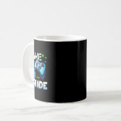 Vierter Grad Fun Game auf 4. Stufe Geschenk Kaffeetasse (Vorderseite Links)