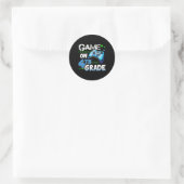 Vierter Grad Fun Game auf 4. Stufe Geschenk Runder Aufkleber (Tasche)