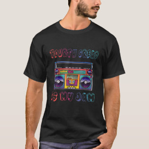 Vierter Grad ist mein Jam 4. Klasse zurück zur Sch T-Shirt