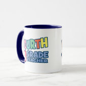 Vierter Grad-Lehrer Tasse (Vorderseite Links)