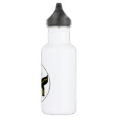 Vierter Grad schwarzer Gürtel Edelstahlflasche (Rechts)