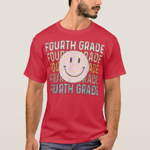 Vierter Grad Vintage Rückfahrt 4. Klasse zurück zu T-Shirt