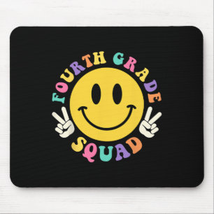 Vierter Grade Squad Byck zur Schule 4th Grade Teac Mousepad
