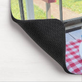 Vierter-Juli-250-Geburtstagstorte Mousepad (Ecke)