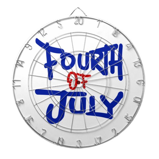 Vierter Juli Dartscheibe (vorne)