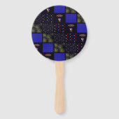 Vierter Juli-Patchwork-Muster - 4. Juli Fächer (Vorderseite)