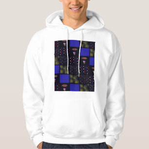 Vierter Juli-Patchwork-Muster - 4. Juli Hoodie