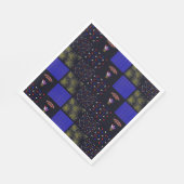 Vierter Juli-Patchwork-Muster - 4. Juli Serviette (Ecke)