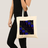 Vierter Juli-Patchwork-Muster - 4. Juli Tragetasche (Vorderseite (Produkt))