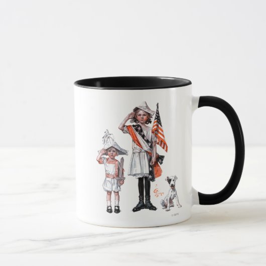 Vierter Juli Tasse (Rechts)