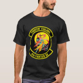 Vierter Kampf Squadron Kampf Fuujins Militärvet T-Shirt (Vorderseite)