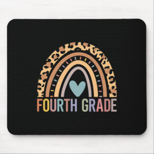 Vierter Klasse Rainbow Girls Boys Teacher Team 4th Mousepad