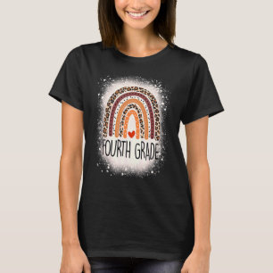 Vierter Klasse Rainbow Girls Boys Teacher Team 4th T-Shirt