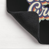 Vierter Lehrer Retro Vintag 4. Klasse Lehrer Mousepad (Ecke)