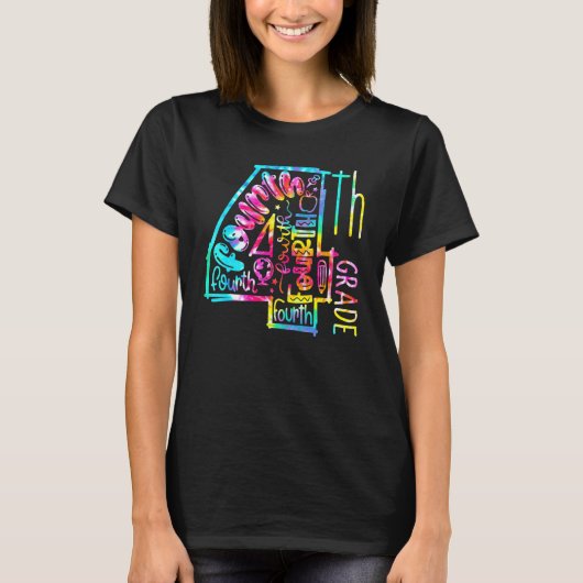Vierter Lehrer zurück zur Idee der Schule T-Shirt (Vorderseite)