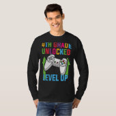 Vierter Level-Up-Gamer Niedlich 4. Grad T-Shirt (Vorne ganz)