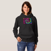 Vierter Platz-Gefärbte Krawatte Hoodie (Vorne ganz)