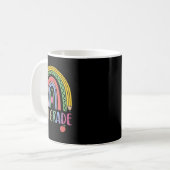 Vierter Rainbow-Lehrer-Team Vierter Platz Kaffeetasse (Vorderseite Links)