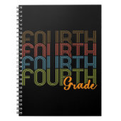 Vierter Rang |Geschenk für Schulen Notizblock (Vorderseite)
