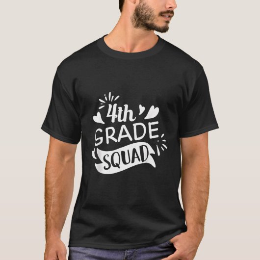 Vierter Schüler der 4. Klasse T-Shirt (Vorderseite)