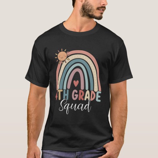 Vierter Schulleiter Boho Ra T-Shirt (Vorderseite)
