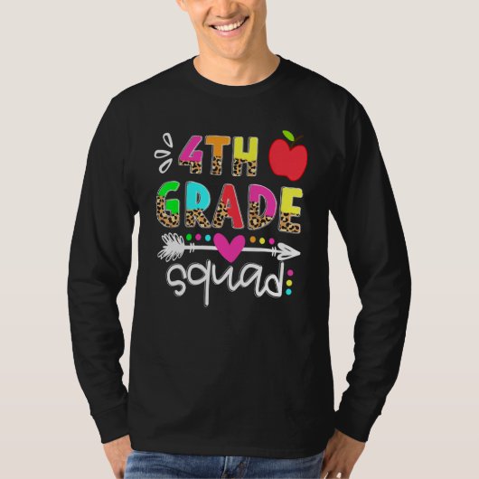 Vierter Schulleiter zurück T-Shirt (Vorderseite)