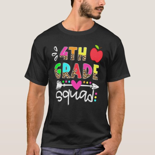 Vierter Schulleiter zurück T-Shirt (Vorderseite)