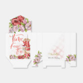Vierter Tee, Teeblume Geburtstag Geschenkschachtel (Ungefaltet)