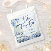 Vierter Tee, vierter Geburtstag für Kinder Geschenktütchen (Ausgeschnitten)