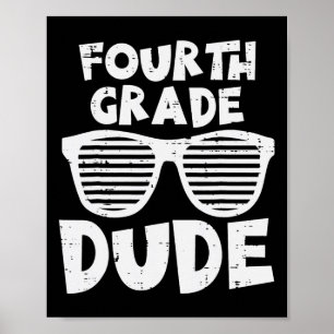 Vierter Typ 4. Klasse Lehrer Schüler Byck Poster
