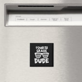 Vierter Typ 4. Klasse Lehrer Studierende zurück Magnet (In Situ (Geschirrspüler))