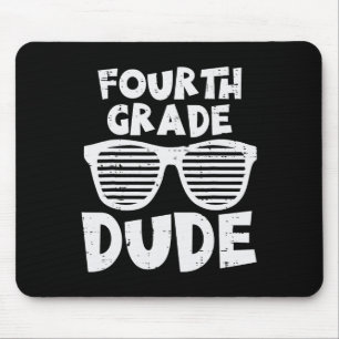 Vierter Typ 4. Klasse Lehrer Studierende zurück Mousepad