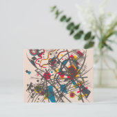 Viertes Bauhaus-Ballet, 1923 von Wassily Kandinsky Postkarte (Stehend Vorderseite)
