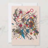 Viertes Bauhaus Wallet von Wassily Kandinsky Dankeskarte (Vorderseite)