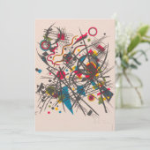 Viertes Bauhaus Wallet von Wassily Kandinsky Dankeskarte (Stehend Vorderseite)