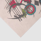 Viertes Bauhaus Wallet von Wassily Kandinsky Seidenpapier (Detail)